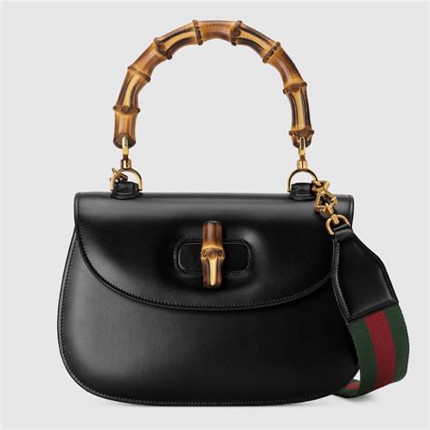 borsa gucci manici di bambù|La nuova borsa Gucci Bamboo 1947 di Alessandro .